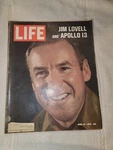 1970 April 24 Life Magazine - Jim Lovell Apollo 13 Cover 14110 Good. Price: $34.99.
