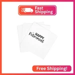 Sharkbliss Funny Beach Quotes Cocktail Napkins, 100 Pack Disposable Paper Bevera New. Price: $19.68.