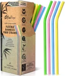 Colorful Biodegradable Flexible Drinking Straws Bendable 150 Count, 100% Co... New. Price: $22.17.