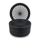 Sedmoon 24 Pack Reusable Plastic Paper Plate Holders Heavy Duty Woven P... New. Price: $25.63.