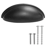 Ilyapa Matt Cup Drawer Pulls 3 Inch Pack Of 10, Flat Black- Bin New. Price: $30.99.
