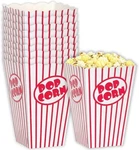 Unique 59022 Movie Theater Red And White Striped Popcorn Boxes, 10 Ct. New. Price: $11.59.