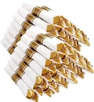 400PCS Pre Rolled Gold Plastic Silverware Sets - Heavy Duty Cutlery In... New. Price: $69.51.