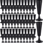 100 Pack Black Champagne Flutes Bulk Plastic Disposable Glasses 5.5... New. Price: $59.20.