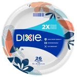 Dixie Paper Plates 10 Inch 26 Count 2X Stronger Multicolor Disposable New. Price: $12.49.