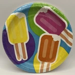 Fun Sun Summer Luau Beach Pool Ice Cream Birthday Party 7" Paper Dessert Plates New. Price: $9.99.