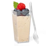 Ilyapa 3OZ Plastic Dessert Cups - 100 Pack Mini With Spoons Cl... New. Price: $43.59.
