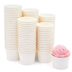 Juvale 100 Pack Disposable Ice Cream Sundae Cups For Frozen Dessert, Yogurt, New. Price: $23.99.