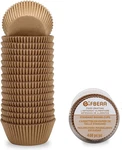 400-COUNT Natural Standard Cupcake Liners Swedish Paper Coffee Baking Cups New. Price: $16.72.