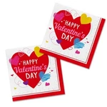 50-PACK Valentine's Day Napkins 3-PLY Love-heart Themed Disposable Paper New. Price: $19.29.