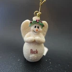 Nick Personalized Christmas Ornament Snowman Angel Kidcore Gift New. Price: $7.15.