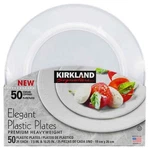 Kirkland Signature Elegant Plastic Party Food 19CM & 26CM Round 50 Plates Pack New. Price: $31.84.