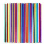 300 Pcs Colorful Plastic Long Disposable Drinking Straws. (0.23''DIAMETER And... New. Price: $21.19.