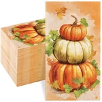 Homlouue 100 Pcs Thanksgiving Pumpkin Paper Napkins, 3-PLY Fall Than... New. Price: $27.14.