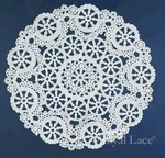 Medallion Royal Lace Paper Doilies, WHITE,10 INCH,12 Pack (B23005) New. Price: $14.99.