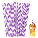 100 Pcs Purple Straws, Disposable For Baby Gender Reveal Party Supplie... New. Price: $9.77.