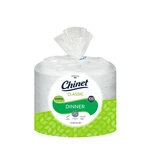 Chinet Classic Dinner Plate 100CT: Heavy Duty, Microwave-safe, Paper New. Price: $19.49.