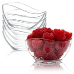 Vikko Dessert Bowls, Set Of 6 Small Glass 10.5-OUNCE, Clear New. Price: $48.99.