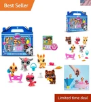 Charming Farm Besties Collector Set: 5 Unique Bobble Head Pets & Card New. Price: $60.89.
