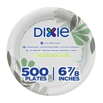 Georgia-pacific Dixie 6 7/8" Medium-weight Paper Plates 500 Count Pathways New. Price: $54.38.