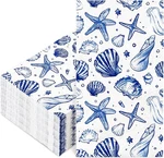 100PCS Ocean Guest Napkins Blue Seashell Starfish Disposable Paper Summe New. Price: $25.17.