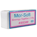 Morcon MORB8500 Beverage Napkin, X 9-1/2, White, 500/PACK, Packs/carton New. Price: $25.43.