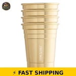 Thyme & Table Gold Party Cups - 17 Fl Oz Set Of 4 New. Price: $27.99.
