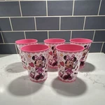 Unique Minnie Mouse Disney Pink Plastic Party Cups Bpa-free Set Of 5 New. Price: $12.99.