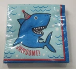 Jawsome! 20 Count Shark Paper Luncheon Party Napkins New. Price: $5.40.