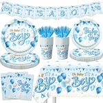 Cmusko Blue Baby Shower Decorations For Boy, It's New. Price: $31.70.