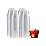 Munfix 200 Clear Plastic Cups 9 Oz Old Fashioned Tumblers Fancy Disposable We... New. Price: $44.88.