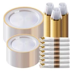 Plastic Dinnerware Set 350 Piece Gold Disposable Plates Guests Goodluck Led New. Price: $89.99.