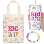 3 Pcs Big Sister Gift For Girls 12 Oz Pink Cup Stainless Stee... New. Price: $27.69.