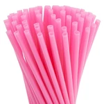 Juvale 300 Pink Plastic Straws For Birthday Count (pack Of 1), New. Price: $23.99.