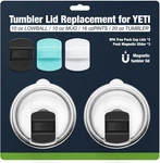 20 Oz Tumbler Lids,magnetic Replacement For Yeti,bpa Free Pack New. Price: $26.99.
