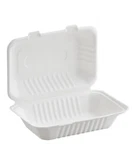 Eco-friendly To Go Box 9" 6" 3" 1 Compartment 250 /case New. Price: $35.00.