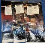 THREE-(3)DESIGNWARE Star Wars Episode Vii The Force Awakens Tablecovers 54X96 In New. Price: $14.99.