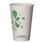 Highmark Renewable Hot Drink Cups, 16 Oz, White/green/black, Pack Of 50. Price: $19.73.