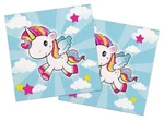 Folat 65042 Unicorn Napkins, Multi Color, Standard Size New. Price: $16.32.