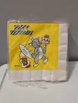 Vtg Tom & Jerry Happy Birthday Paper Napkins American Greetings Luncheon Bday G2 Used. Price: $8.99.