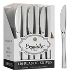 Plastic Knives Heavy 120 Pcs Silverware Duty... New. Price: $22.74.