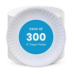 Perfectware Kitchen Essentials Paper 6-300 6" Plate, White (300... New. Price: $21.78.