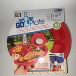Seen On Tv Go Bpa-free Plastic Party Plates 10 Pack Red Blue New. Price: $9.07.