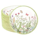 100PCS Floral Paper Plates 9 Inch Wildflower Party Disposable Spring S... New. Price: $37.93.