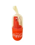 Official Coca Cola Reuseable Silicone Straw With Cleaning Brush And Case New. Price: $9.99.