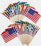 Zxvzyt Countries Stick Flag Small Mini World National 100PACK New. Price: $54.21.