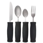 Rehabilitation Advantage Lightweight Utensil Set Soft Foam Handles New. Price: $32.49.