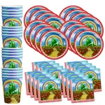 The Wonderful Wizard Of Oz Birthday Party Supplies Set Plates Napkins Cups Ta... New. Price: $29.37.