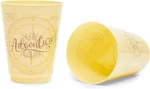 Plastic Party Cups, New Adventure Begins (yellow, 16 Oz, Pack). Price: $8.99.