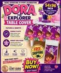 Dora The Explorer Table Cover 54X96 American Greetings Party Sealed New. Price: $21.65.